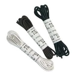 Masters Black Wax Golf Shoe Laces 3 Masters Black Wax Golf Shoe Laces