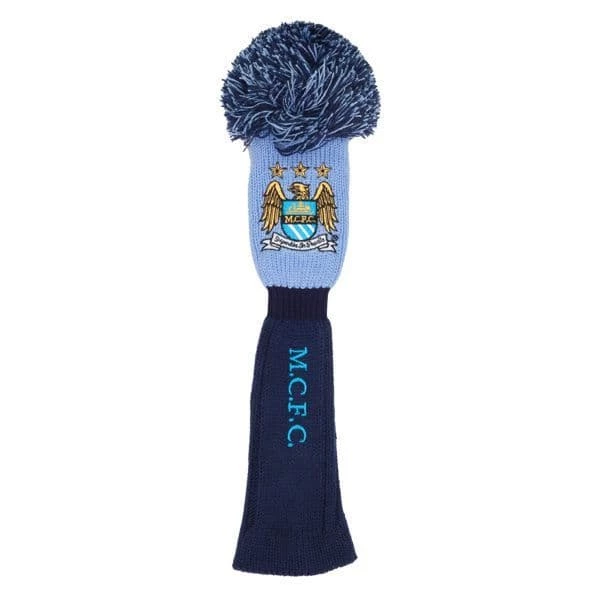 Premier Licencensing Official Manchester City Pom Pom Fairway Wood Headcover 3 Premier Licencensing Official Manchester City Pom Pom Fairway Wood Headcover