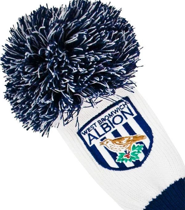 Premier Licencensing Official West Bromwich Albion Pompom Driver Headcover 3 Premier Licencensing Official West Bromwich Albion Pompom Driver Headcover