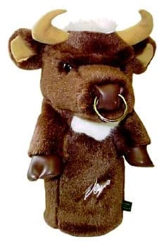 Sergio Garcia Novelty Golf Driver Headcover- Bull 3 Sergio Garcia Novelty Golf Driver Headcover- Bull